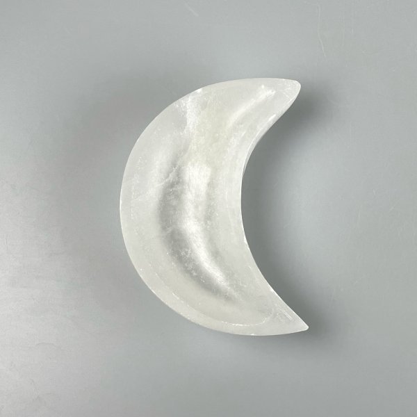 Ciotola Luna di Selenite | 11,5 x 7 x 3,5 cm